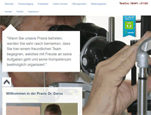 Tablet Screenshot of garus.com